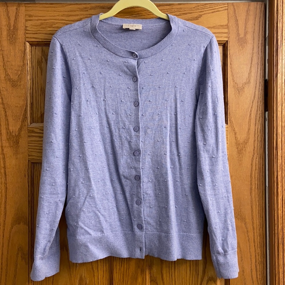 Textured cardigan